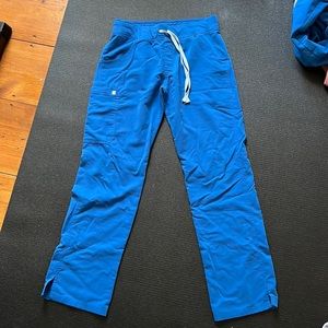Royal Blue Figs Kade Scrub Pants